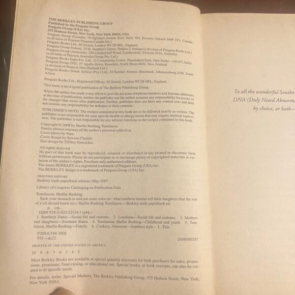 Suck Your Stomach In & Put Some Color On! Shellie Rushing Tomlinson Paperback - Picture 5 of 5